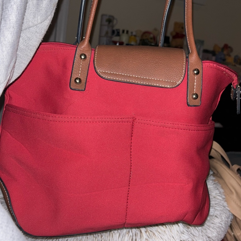 cute black rivet purse